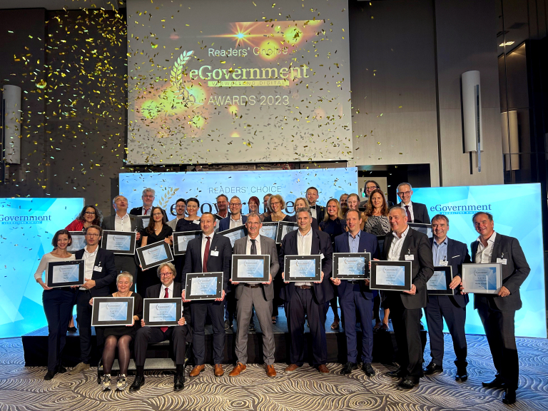 Gruppenfoto eGovAwards 2023